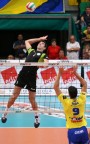 Volley: Savani in attacco Volley: Savani in attacco