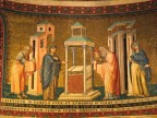 Santa Maria in Trastevere - mosaico Santa Maria in Trastevere - mosaico