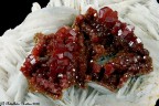 Vanadinite su Barite Vanadinite su Barite