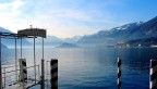 Qui al molo dei Taxi a Bellagio nelle rive del lago di Como lo scorso inverno.
Saluti a tutti.