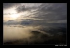 Oggi da Cima Grappa....giornatina nebbiosa!