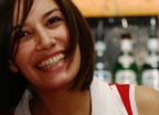 Budweiser party: la barista. Budweiser party: la barista.
