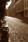 Una strada nascosta di Praga Una strada nascosta di Praga