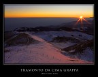 Tramonto da Cima Grappa Tramonto da Cima Grappa