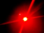 Riflesso di una eclissi su un filtro rosso...(accentuato in pw).