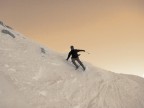 Io in Marmolada mentre contropendenzio una curva.