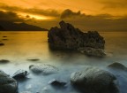 scogli al tramonto scogli al tramonto