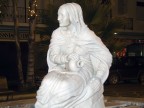 Statua sulla fontana di Longano e Idria