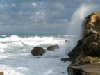 mareggiata ad Otranto mareggiata ad Otranto
