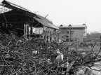 Foto dal reportage sull'Italsider di Bagnoli.
Uno dei piazzali principali di raccolta.