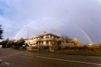 Nulla di speciale tecnicamente, solo la fortuna di trovare un'arcobaleno completo, intorno a casa propria...