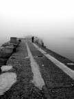 Molo nella nebbia Molo nella nebbia