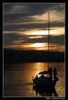 Tramonto sul lago Tramonto sul lago