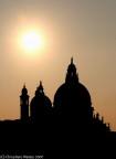 Tramonto con la chiesa della Salute Tramonto con la chiesa della Salute