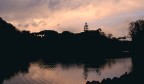 Tramonto a villa pamphili Tramonto a villa pamphili