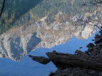 Riflesso lago di montagna