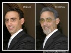 NElle due foto, sono la stessa persona. HO adottato il metodo dell'invecchiamento del volto con il photoshop! Se volete sapere coem si fa, fatemelo sapere, che posto un tutorial!