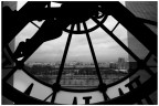 Parigi dall'orologio della Gare d'Orsay Parigi dall'orologio della Gare d'Orsay