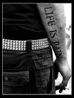 Life Is Pain Tatoo Life Is Pain Tatoo