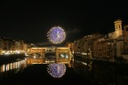 firenze, ponte vecchio, fuochi di s.giovanni 2007