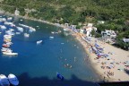 Una spiaggia di Palinuro Una spiaggia di Palinuro