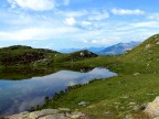 Lago in direzione della Punta Cristalliera (Alta Val Chisone)