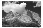 Sassolungo da Passo Sella Sassolungo da Passo Sella