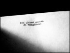 GLI ULTIMI GIORNI DI MAGLIANO GLI ULTIMI GIORNI DI MAGLIANO