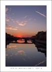 Arno al tramonto Arno al tramonto