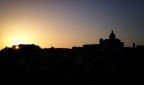 tramonto su Piazza Armerina tramonto su Piazza Armerina