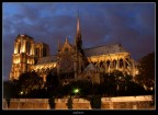 Notre dame al tramonto Notre dame al tramonto