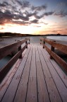 il ponte - tramonto il ponte - tramonto