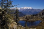Panorama del parco con il Monte Rosa sullo sfondo. Sigma SD10