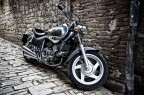 Motocicletta, 10HP, tutta cromata... Motocicletta, 10HP, tutta cromata...