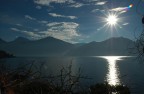 Lago di Como all'alba Lago di Como all'alba