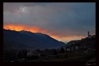 tramonto in Valtellina tramonto in Valtellina