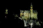 La notte a Neuschwanstein La notte a Neuschwanstein