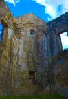 Un'abside antica provoca in me echi arcaici ed inquietanti: il tempo pare essere balzato indietro nei secoli, a quando queste pietre furono cementate a formare ardite strutture.
Abbazia di Pattano - Salerno