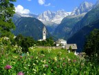 cartolina dalla Svizzera (Soglio) cartolina dalla Svizzera (Soglio)