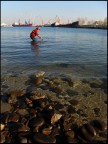 Pescando nel porto