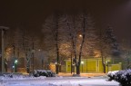 ieri sera... neve