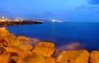 Notturno di Civitavecchia sul mare Notturno di Civitavecchia sul mare