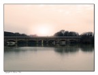 Tramonto sul fiume Sangro Tramonto sul fiume Sangro
