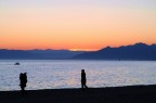 tramonto in riva al mare tramonto in riva al mare