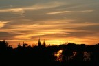 Un tramonto di fuoco Un tramonto di fuoco