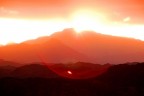 Tramonto nel deserto Tramonto nel deserto