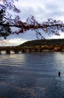Scorcio d'autunno sul fiume Moldava Scorcio d'autunno sul fiume Moldava
