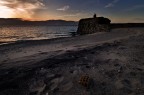 tramonto sullo stretto tramonto sullo stretto