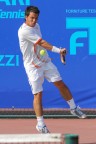 Cremona, 27 Aprile 2008 - Trofeo Internazionale Corazzi, Bjorn Phau (GER) finalista contro Eduardo Schwank (ARG) in singolo