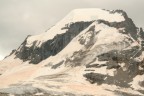 una delle cime pi alte del massiccio del Gran Paradiso ripreso dal rifugio Vittorio Emanuele II (2730m) - Valsavarenche (Ao) 20.07.2008